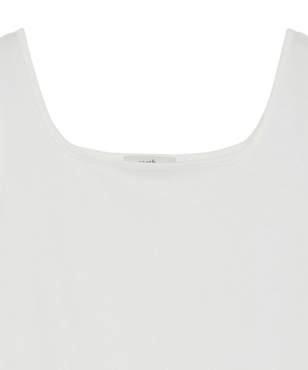 earth music&ecology チュールレースヘムインナー Off White