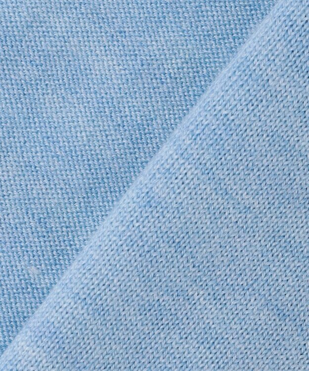 J.PRESS LADIES アーガイル ツイン ニット ソフトブルー系