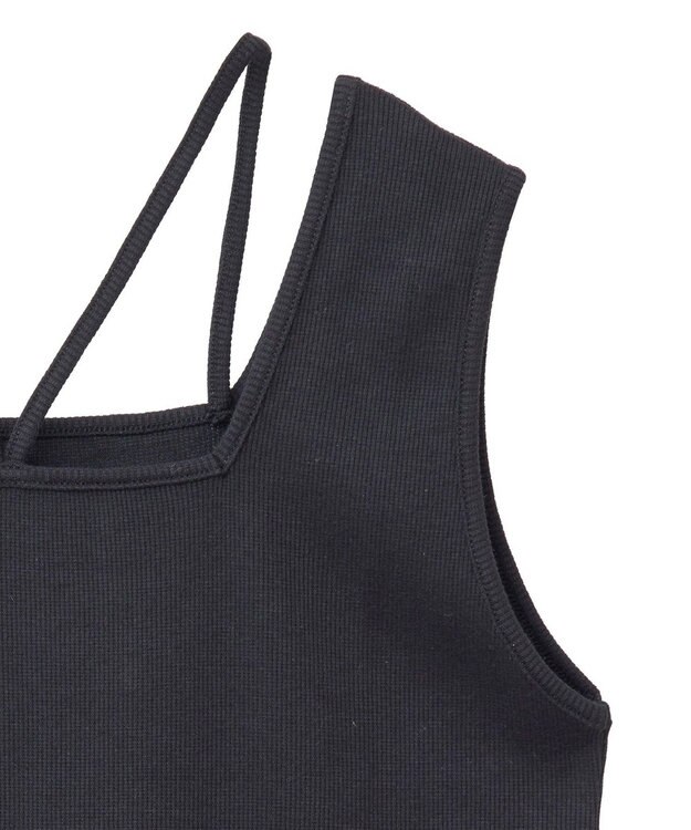 Green Parks マルチストラップテレコタンク Black