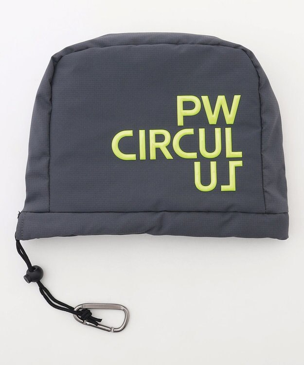 PW CIRCULUS 【UNISEX】軽量で丈夫  ポリエステルアイアンカバー ゴルフ グレー系