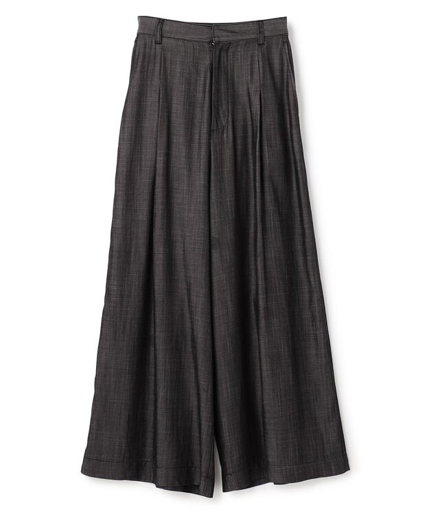 uncrave リヨセルデニム ワイドパンツ ブラック