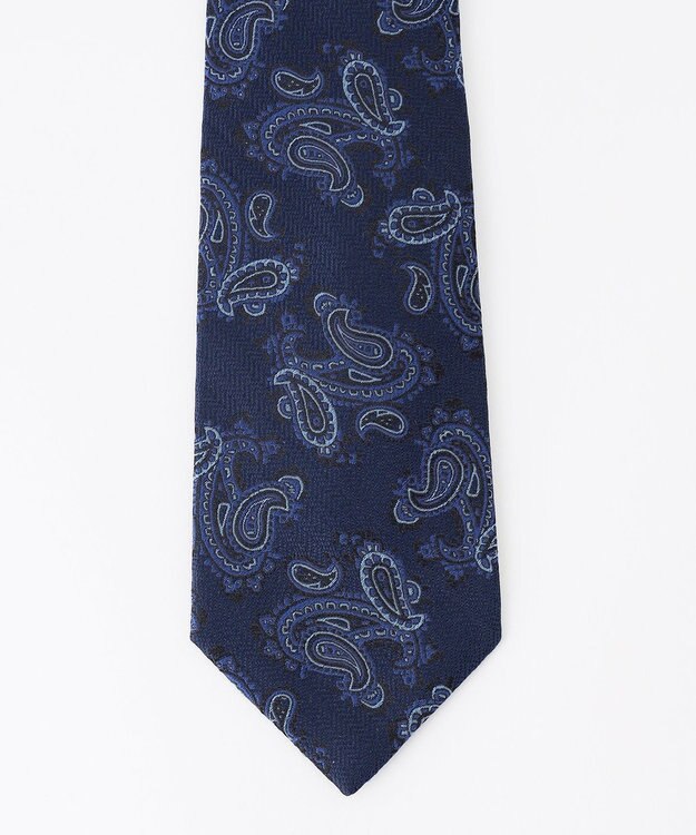 J.PRESS MEN 【J.PRESS SPUN SILK COLLECTION】ヴィンテージジャガード ネクタイ ネイビー系7