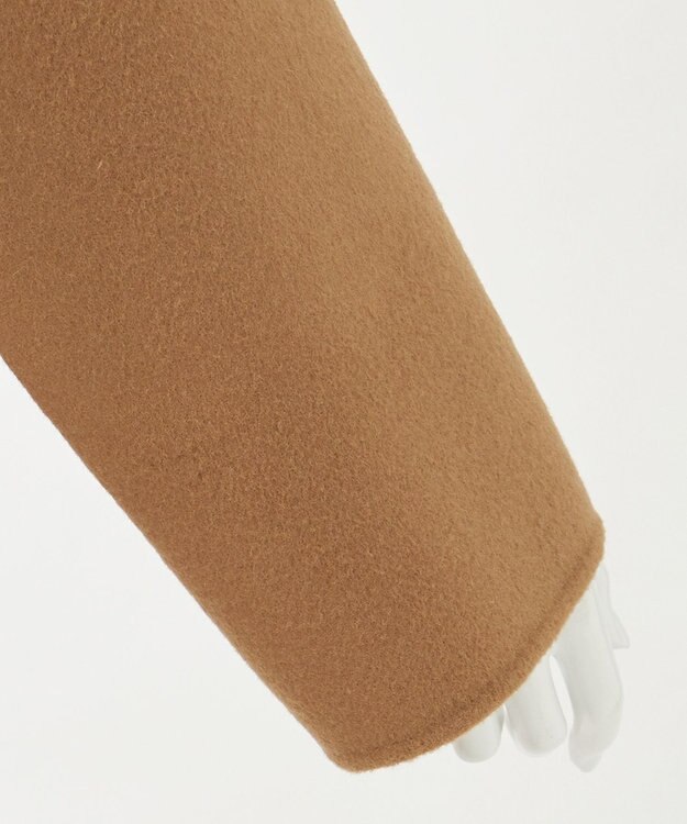 23区 S 【エステータ】ウールリバー ケープ付き コート ベージュ系