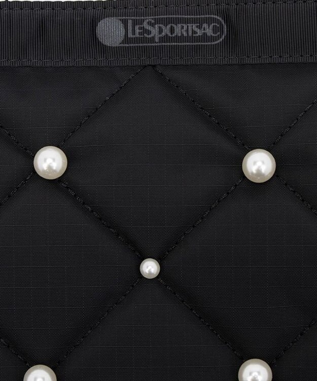 LeSportsac LG EMERALD TOTE W/ PEARLS/ミッドナイトパール ミッドナイトパール