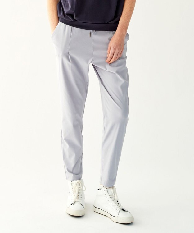 23区GOLF カラー追加！【23Fondation/WOMEN】メリルハイテンション テーパードパンツ ライラック系