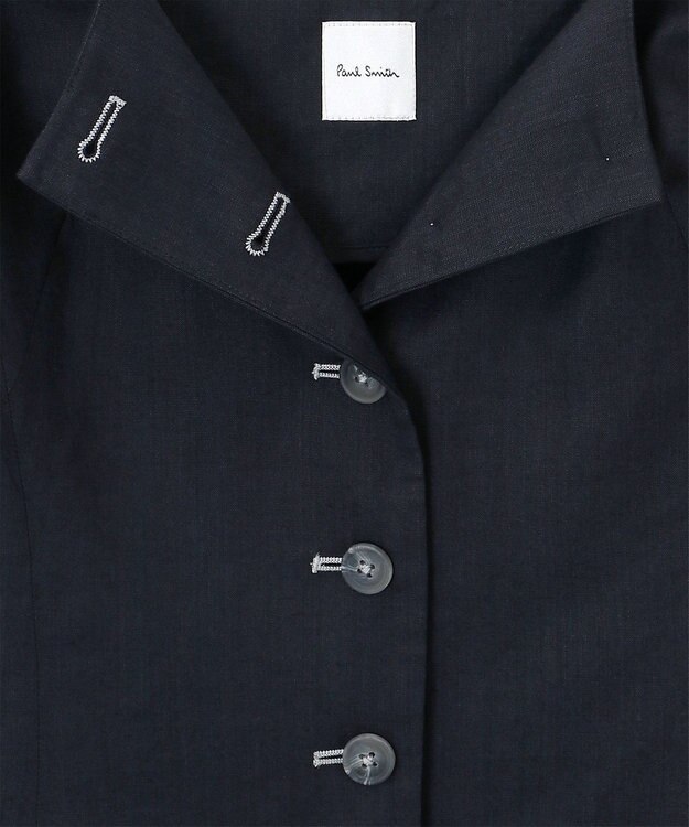 Paul Smith レーヨンリネン ビスチェ ネイビー