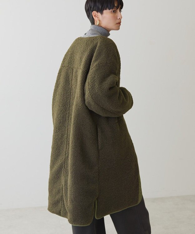 AMERICAN HOLIC 【WEB限定】あったかリバーシブルキルティングコート Khaki