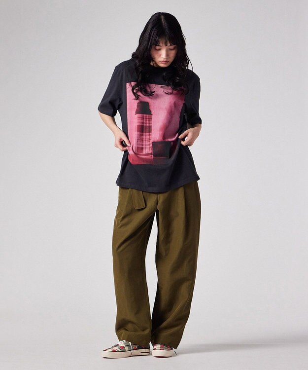 Paul Smith Paul Smith Loves Barbour Crosby Tシャツ ネイビー