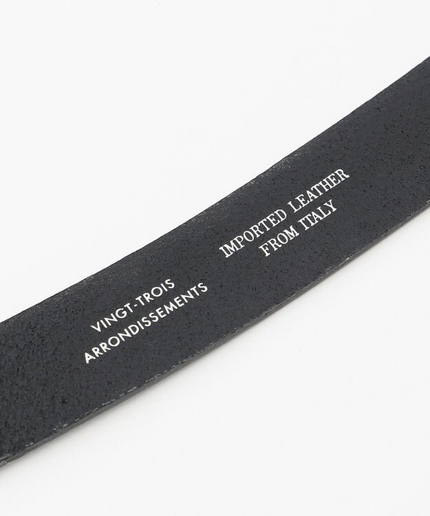 23区 【CLASSY.1月号掲載】カーブバックル ベルト ブラック系