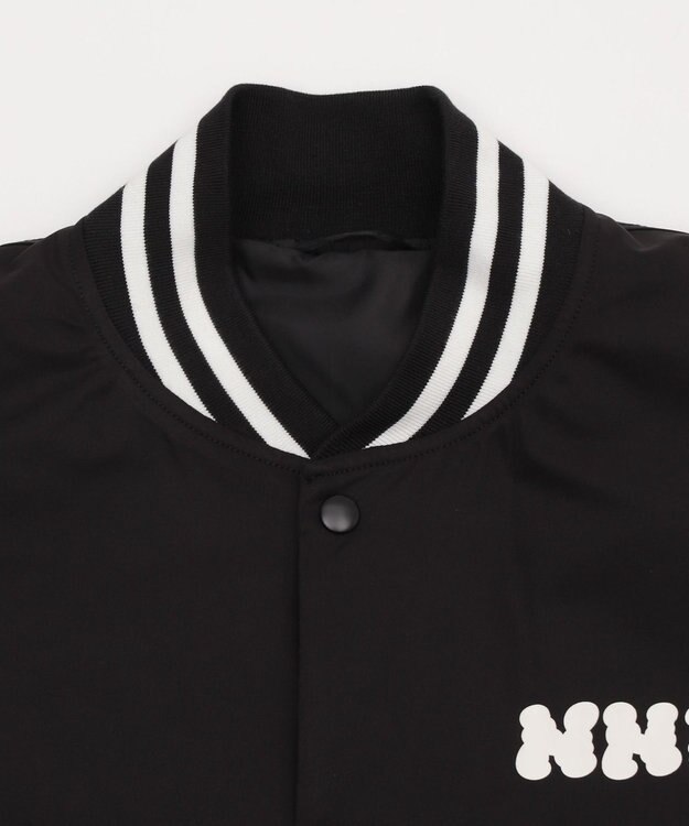 WEGO 【ユニセックス着用ITEM】グラフィックパファースタジャン ブラックその他