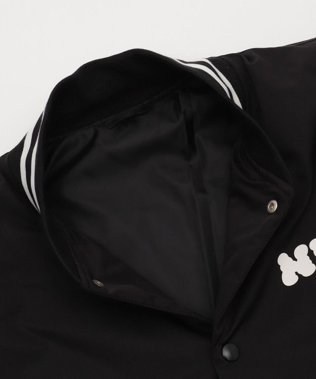 WEGO 【ユニセックス着用ITEM】グラフィックパファースタジャン ブラックその他