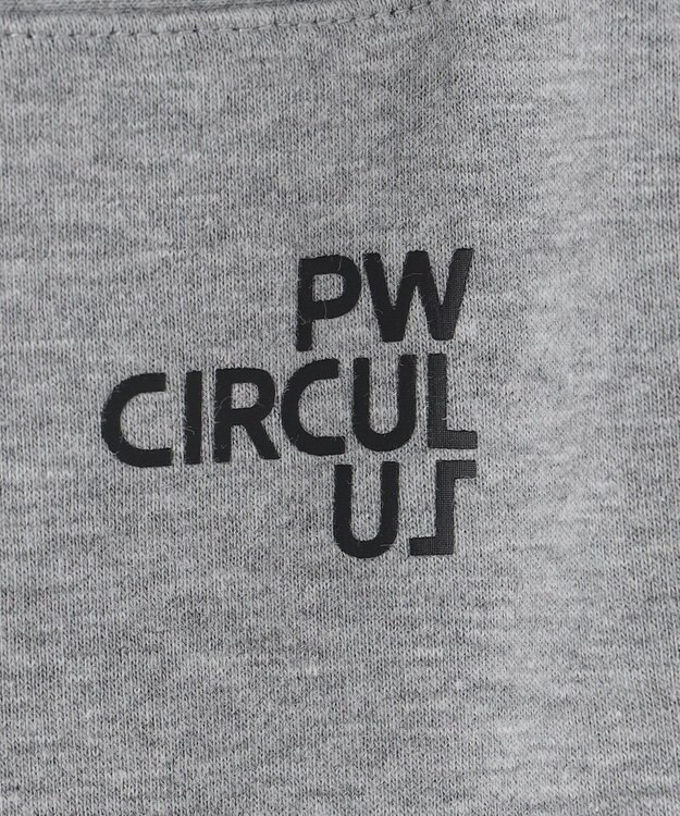 PW CIRCULUS 【MEN】ワイドハーフパンツ ゴルフ グレー系