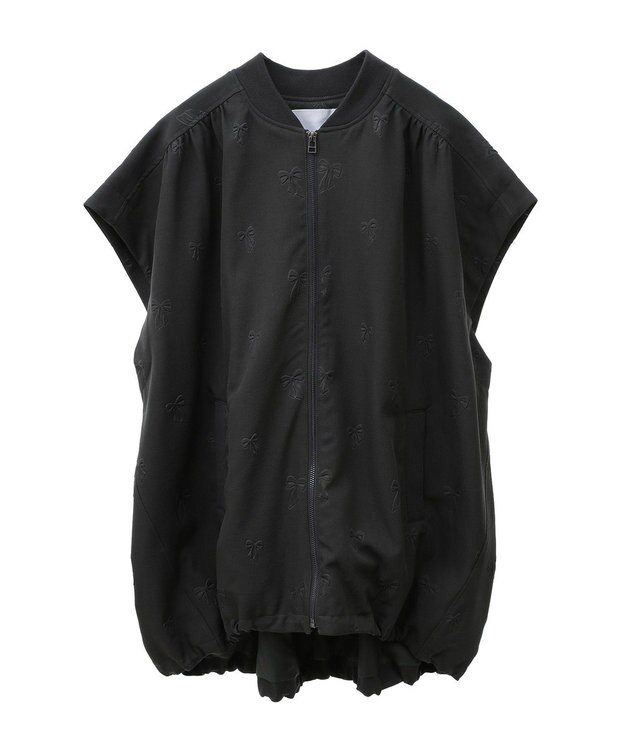 Green Parks ■ＥＳＣＡＲ　エンボスリボンＭＡ－１ベスト Charcoal Gray