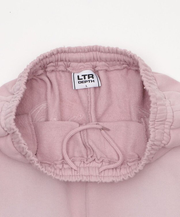 WEGO 【ユニセックス着用ITEM/ウエストゴム】ダメージアップリケショートパンツ ピンク