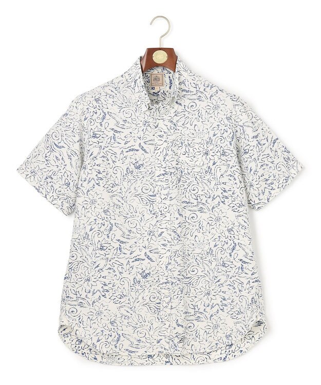 J.PRESS MEN 【J.PRESS YACHT CLUB】アーバンリゾート アロハ シャツ / B.D. ホワイト系5