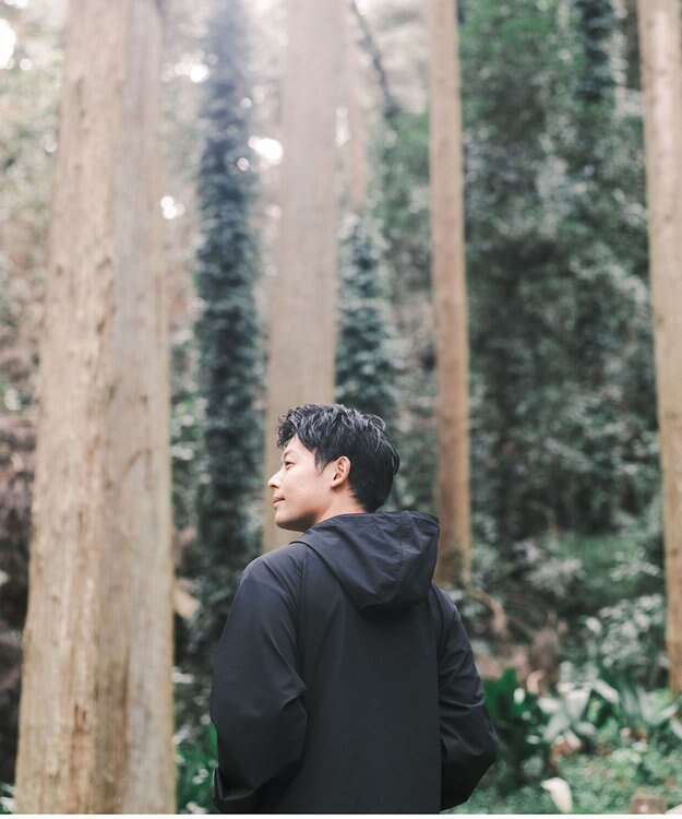 SHARE PARK MENS 【撥水・UVカット・ストレッチ・軽量 】パッカブルマウンテンパーカー（Lサイズ） ブラック系