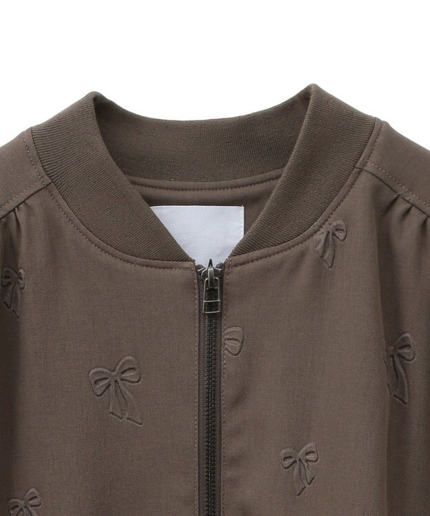 Green Parks ■ＥＳＣＡＲ　エンボスリボンＭＡ－１ベスト Mocha