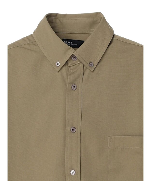 CRAFT STANDARD BOUTIQUE Ｔ／Ｒ　ＢＤシャツ Gray Beige