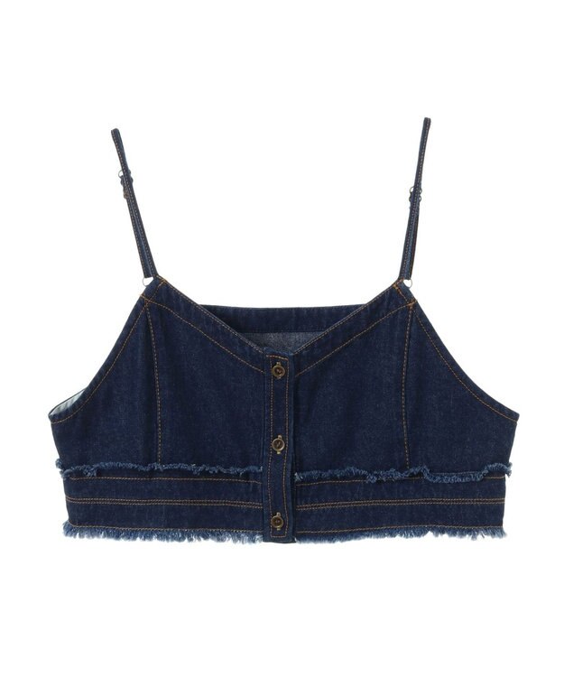 CRAFT STANDARD BOUTIQUE デニム２ＷＡＹキャミビスチェ Indigo