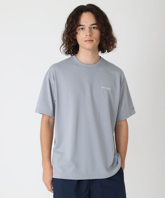 Columbia Columbia/ ディスペアベイオムニフリーズゼログラフィックショートスリーブTシャツ /コロンビア Columbia Grey