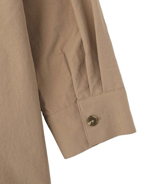 Green Parks ギャザードロストワンピース Beige