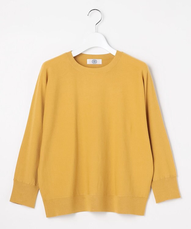 J.PRESS LADIES VIGODA ドルマンスリーブ ニット イエロー系