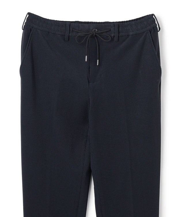 JOSEPH HOMME 【新素材】トリコードレーンストレッチ　ドロスト付テーパードパンツ / PEGG CONVERTIBLE ネイビー系