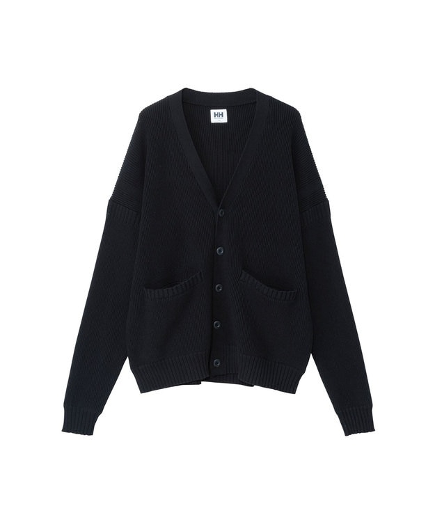 HELLY HANSEN フィッシャーマンニットカーディガン ディープネイビー