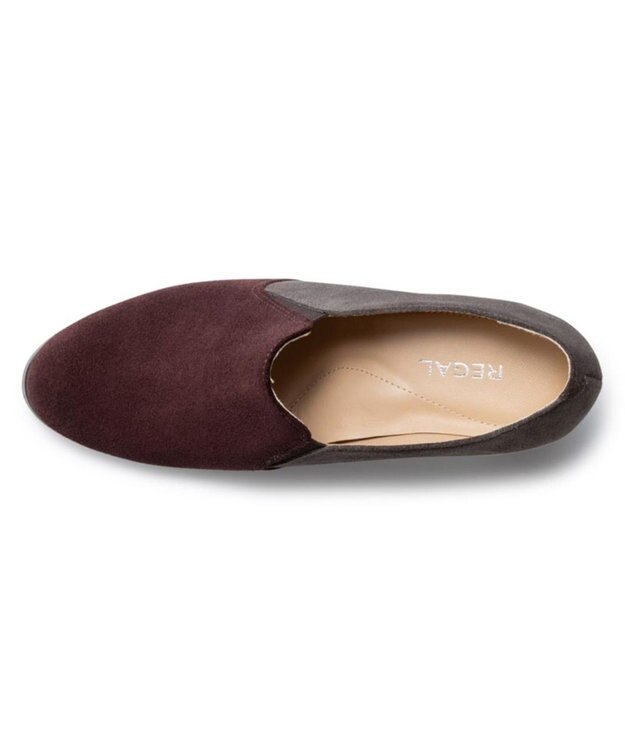 REGAL FOOT COMMUNITY 【リーガルレディース】F65R シューティー パンプス ワイングレー