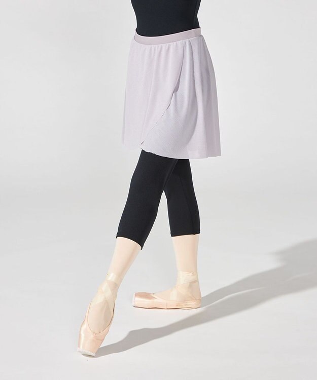 Chacott スカート付レギンス グレージュ