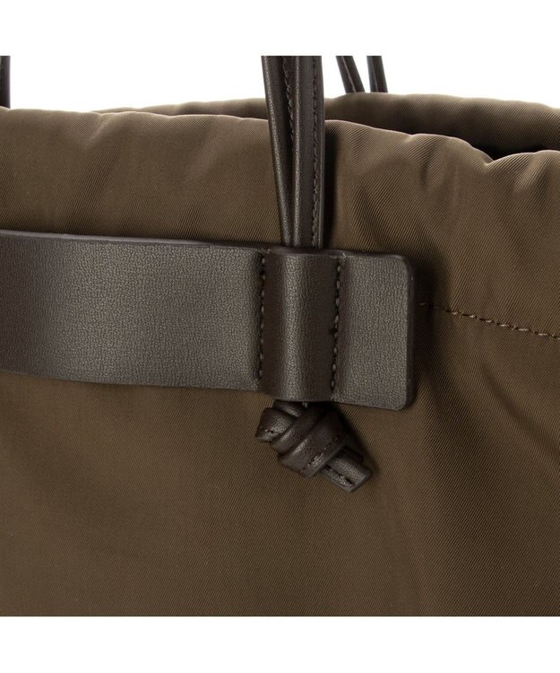 UNBILLION kakatoo ナイロンドローストリング3wayトートバッグ チョコ