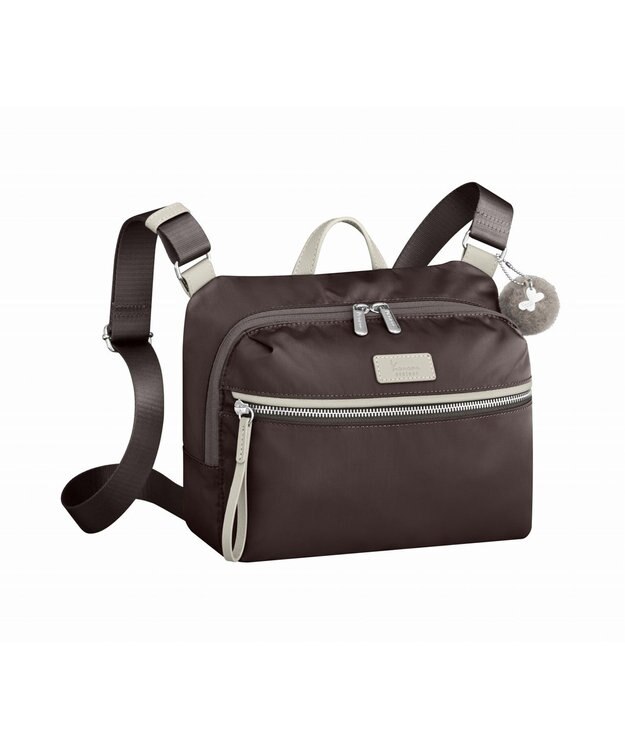 ACE BAGS & LUGGAGE kanana project PJ-15 ライトリーバッグ ショルダーバッグ 17372 カナナプロジェクト 軽量 マホガニーブラウン