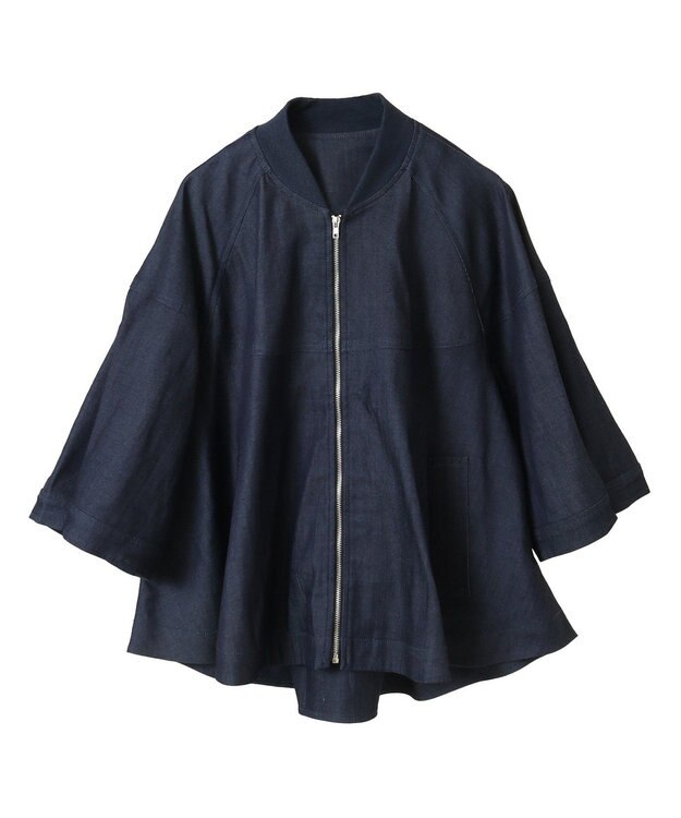 Green Parks フレアブルゾン Indigo