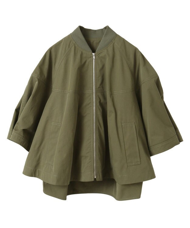 Green Parks フレアブルゾン Khaki