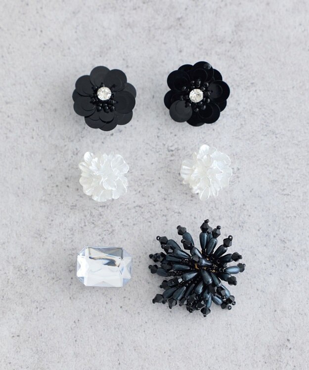 earth music&ecology シューズアクセサリーチャーム Black
