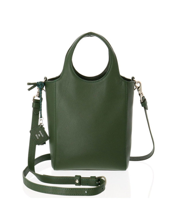 IBIZA MUNDO　2WAYバッグ ダークグリーン