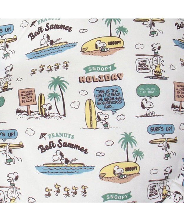 PET PARADISE スヌーピー 丸型 カドラーベッド（70cm） サーフ グレー