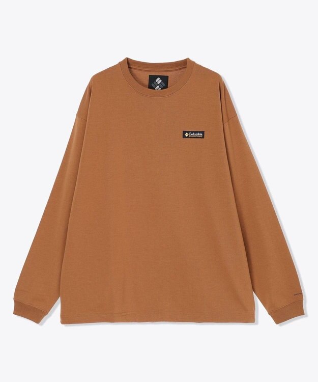 Columbia Columbia/ クロックドリバーロングスリーブティー /コロンビア Camel Brown