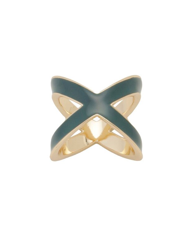 使い道色々！ダブルスカーフリング 2色あり 2WAY】クロススカーフリング / MOONBAT | ファッション通販