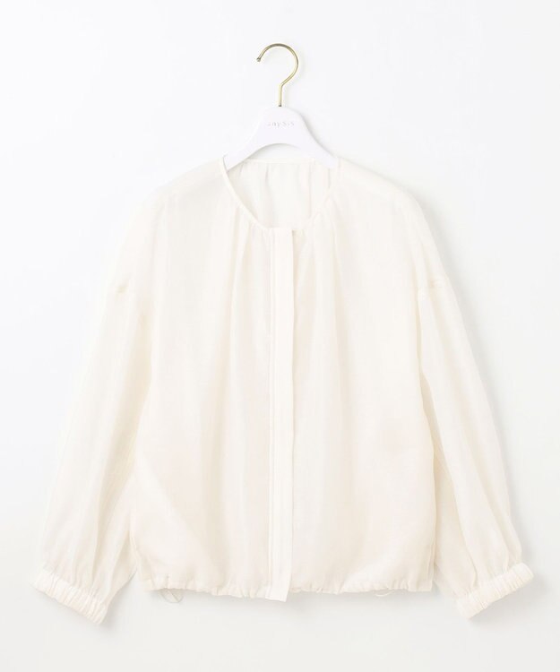 ANY SIS 【洗える】ドルマンシアー ブルゾン アイボリー