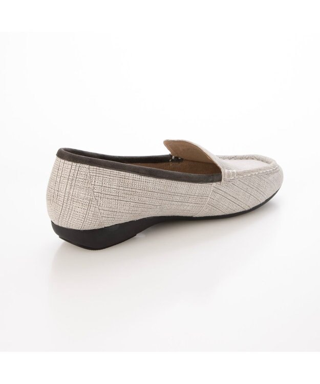 ing <ing>リラックスモカシンシューズ ホワイトコンビ