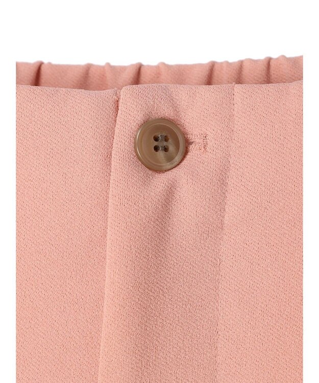 earth music&ecology カットツイルスリットセミフレアパンツ Pink