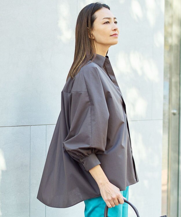 自由区 【カタログ掲載】フォルム シャツ チャコール