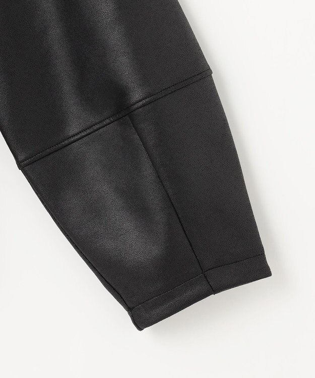 ANY 【手洗い可】マシュマロコーティングブルゾン ブラック