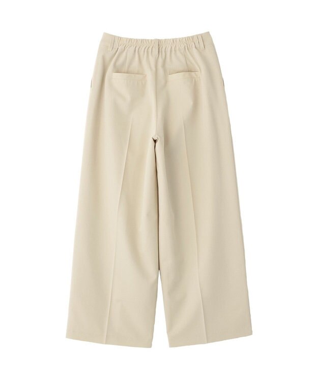 CRAFT STANDARD BOUTIQUE タックイージーワイドパンツ Light Beige