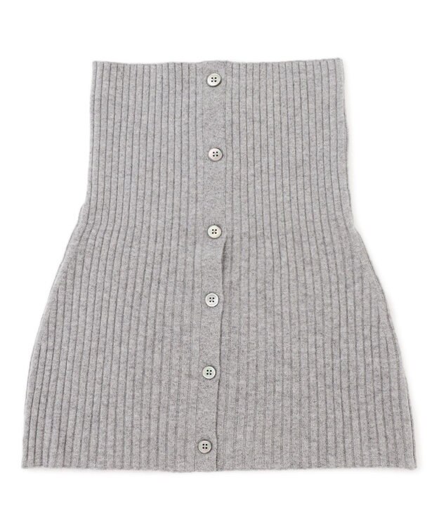 23区 【見上愛さん着用/洗える】ピュアカシミヤ 2WAY スヌード ライトグレー系