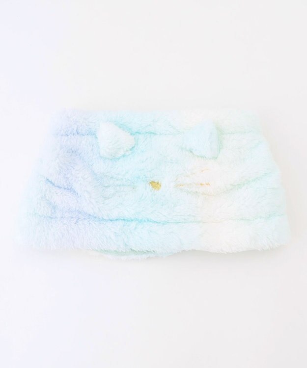 ANY KIDS ネッコウォーマー ミント×レインボー