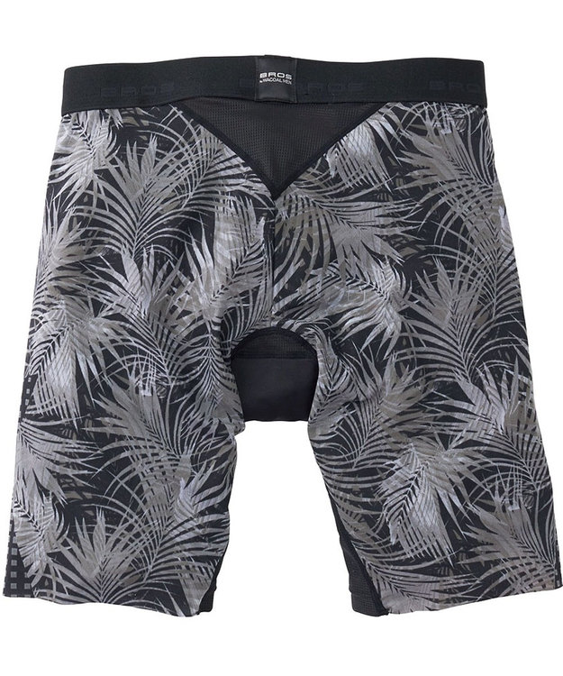 WACOAL MEN ボクサーパンツ【CROSSWALKER】はいて歩いてカロリー消費アップをめざそう！ムレ軽減設計 前開き スパッツ ロング丈 GX6007 /ブロス バイ ワコールメン ダークブラウン