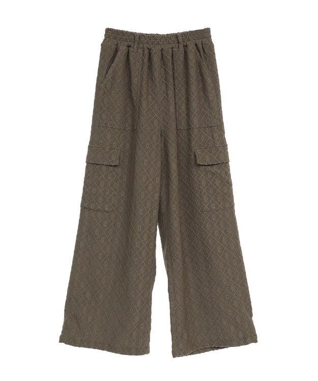 Green Parks ・ＳＵＧＡＲ　ＳＰＯＯＮ　カットレースカーゴパンツ Khaki