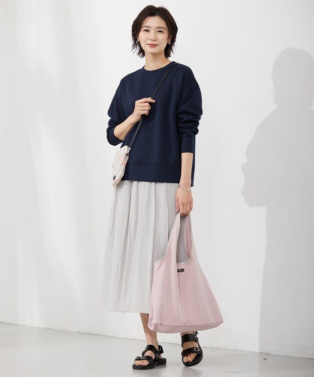 J.PRESS LADIES 【セットアイテム】 LIBERTY スマホポシェット&エコバッグ オレンジ系5